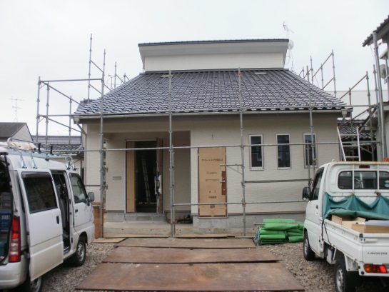 外装工事の写真