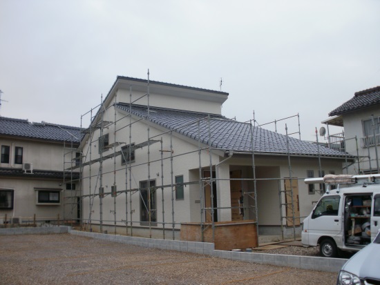 外装工事の写真